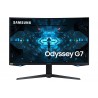 Samsung C32G75TQSR Monitor Gaming 80 cm (31.5") 2560 x 1440 pixels QLED 240 Hz 1 ms Preto - 8806092002111