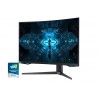 Samsung C32G75TQSR Monitor Gaming 80 cm (31.5") 2560 x 1440 pixels QLED 240 Hz 1 ms Preto - 8806092002111