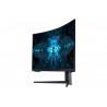 Samsung C32G75TQSR Monitor Gaming 80 cm (31.5") 2560 x 1440 pixels QLED 240 Hz 1 ms Preto - 8806092002111