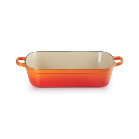 LE CREUSET Bandeja Rectangular 37 cm Ferro Fundido Esmaltado - 20184370902422 - 0024147233640