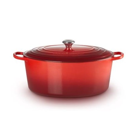 LE CREUSET Cocotte Oval, 40 cm, 13,9 l, Ferro Fundido Esmaltado - 21178400602430 - 0024147263395