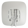 AJAX AJ-HUB-W Central de Alarme Wireless, Ethernet, GPRS, RF 868 MHz, Grau 2, Até 100 dispositivos, Bidirecional, Jeweller, App Móvel, Branco - 4823114027857