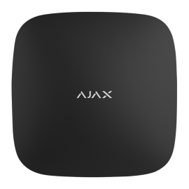 AJAX AJ-HUB-B Central de Alarme Wireless, Ethernet, GPRS, RF 868 MHz, Jeweller, Grau 2, Até 100 dispositivos, Bidirecional, Jeweller, App Móvel, Preto - 4823114027840