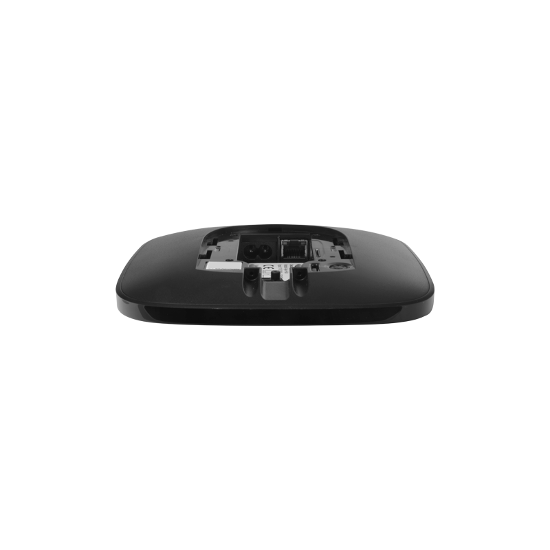 AJAX AJ-HUB-B Central de Alarme Wireless, Ethernet, GPRS, RF 868 MHz, Jeweller, Grau 2, Até 100 dispositivos, Bidirecional, Jeweller, App Móvel, Preto - 4823114027840
