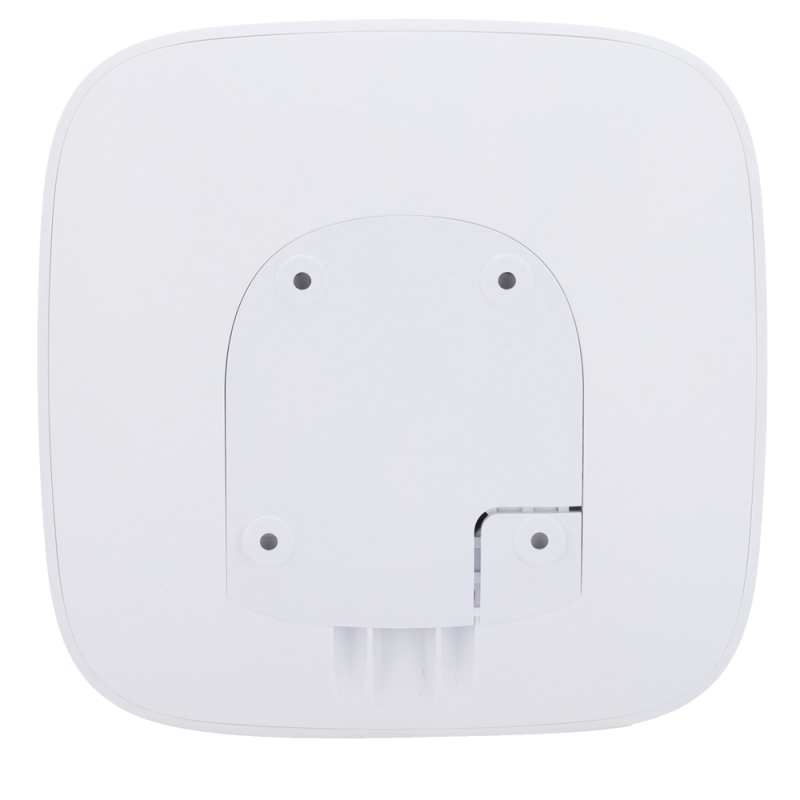 AJAX AJ-HUB2-4G-DC6V-W Central de Alarme Wireless, Autônomo 6V DC, Ethernet, GPRS, Dual SIM 4G, RF 868 MHz, Grau 2, Jeweller, Criptografia AES, Até 100 dispositivos, Branco - 4823114027970