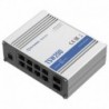 Teltonika TK-TSW200 Teltonika Switch PoE não gerenciado Industrial 8 portas RJ45 Gigabit Ethernet +2 Gigabit SFP - 4779051840120