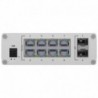 Teltonika TK-TSW200 Teltonika Switch PoE não gerenciado Industrial 8 portas RJ45 Gigabit Ethernet +2 Gigabit SFP - 4779051840120