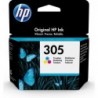 HP 305 Tri-color Original Ink Cartridge - 0193905429219