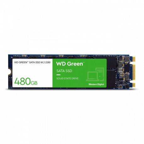 SSD M.2 2280 SATA WD 480GB Green - 0718037894355