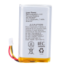 Ajax AJ-HUBBATT-3W Bateria de Reserva para Hub, Hub Plus, Hub 2 (2G), ReX e ReX 2, 3.7 V, 2000 mAh, Conector Cabo 3 Pinos - 4823114039232