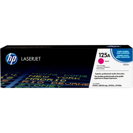 HP Toner CB543A Magenta HV - 0808736839204