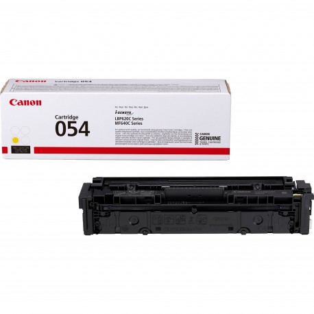 Toner CANON 054 Amarelo - I-SENSYS LBP62xC/M64xC - 4549292124361