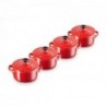 LE CREUSET - Set 4 Mini Cocottes 69212107370131 - 0630870272810