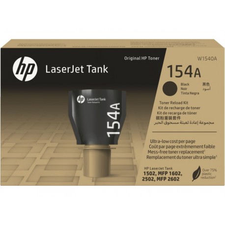 HP Kit de Recarga de Toner 154A Original para LaserJet Tank Preto