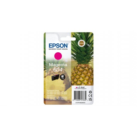 Tinteiro EPSON 604 Magenta - WF-2910/ 293x/ 2950. XP-220x/ 320x/ 420x - 8715946707839