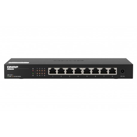 SWITCH QNAP 8 Ports 2.5Gbps - Unmanaged / Desktop - 4713213519851