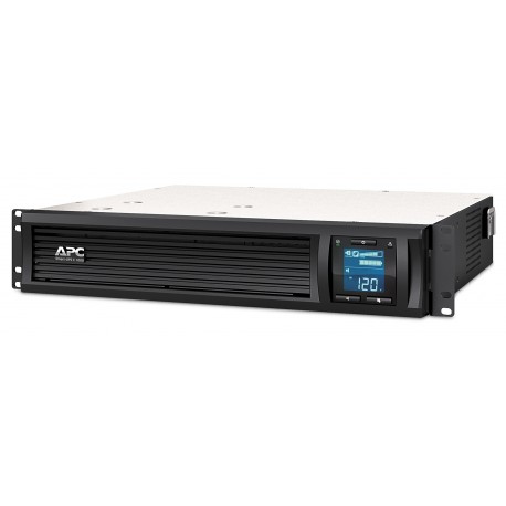 UPS APC Smart-UPS C 1000VA 2U Rack LCD 230V With SmartConnect - SMC1000I-2UC - 0731304332930