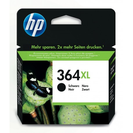 HP 364XL High Yield Black Original Ink C - 0885631873670