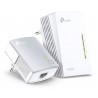 Kit 2 Adap PowerLine TP-Link 300Mbps 2 10 100Mbps Wireless 300Mbps - TL-WPA4221 KIT - 6935364084103