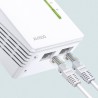 Kit 2 Adap PowerLine TP-Link 300Mbps 2 10 100Mbps Wireless 300Mbps - TL-WPA4221 KIT - 6935364084103