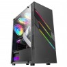 Caixa MARS GAMING MC-U3 ATX CASE. ARGB FRONT. 12CM ARGB FAN. GLASS. ARGB CABLE. BLACK - 8435693101918