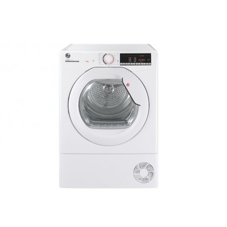 Máquina de Secar Roupa HOOVER HLE C8TG, Livre Instalação, 8 kg, Condensação, Wi-Fi, Branco - 8059019035581