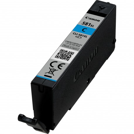 Tinteiro CANON CLI-581XL Ciano - PIXMA TS - 4549292087017