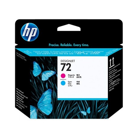 HP 72 Printhead Magenta And Cyan Vivera - 0808736779609