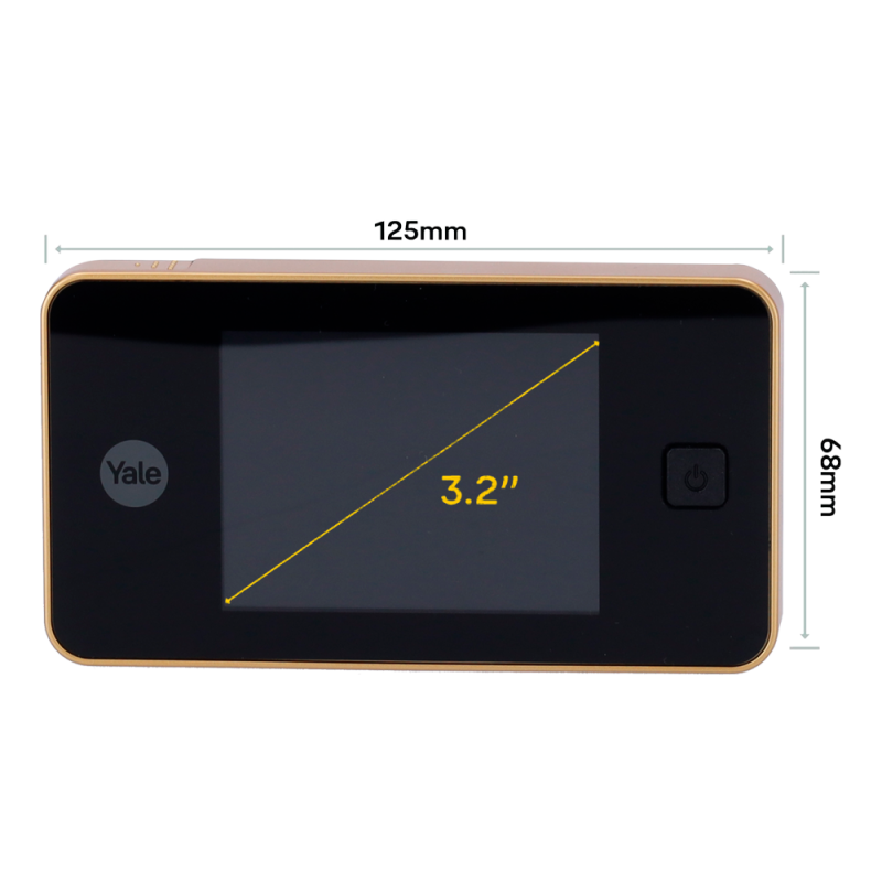 YALE-DOORVIEWER500-GOLD