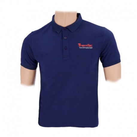 TH-TSHIRT-L-NAVY ThermTec Polo talla L