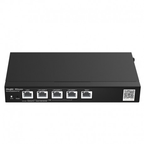 Reyee RG-EG305GH-P-E Reyee Router PoE Controladora Cloud 4 Portas PoE+ LAN + 1 Porta WAN