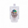 Conector de cabo UTP Conector de saída RJ45 Oem CON300-CAT6-TL - 8435325469232