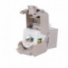 Conector para cabos FTP Conector saída RJ45 Oem KS6A-FTP-TL180 - 8435325469218