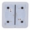 Ajax AJ-SOLOBUTTON-1G2W-B Panel tactil para un interruptor de luz Compatible AJ-LIGHTCORE-1G - 4823114029639