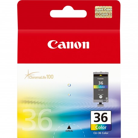 Tinteiro CANON CLI-36 Cores - PIXMA - 4960999391762