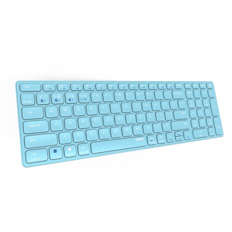 Teclado RAPOO E9700M Multi-mode Wireless. Azul 215871 - 6940056121608