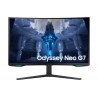 Monitor Samsung G75NB 32" UHD 1000R 165Hz 1ms FF-DP HDMI USB Ajust.Alt. Tilt Pivot Swivel - 8806094796568