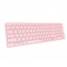 Teclado RAPOO E9700M Multi-mode Wireless. Rosa 215872 - 6940056121615