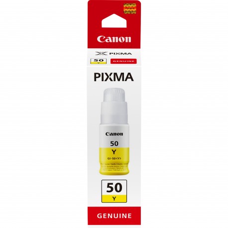 Tinteiro CANON GI-50 Amarelo - 4549292134216