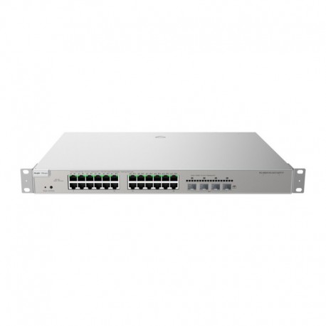 Reyee RG-NBS5100-24GT4SFP-P Reyee PoE Switch Cloud Layer 2+ 24 portas PoE RJ45 Gigabit + 4 SFP Gigabit - 6971693274105