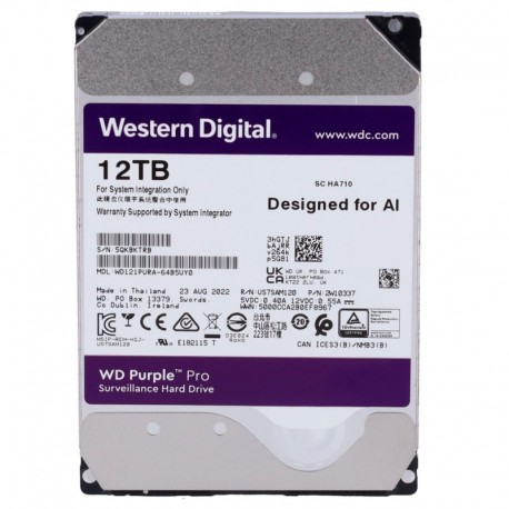 Western Digital HD12TB Disco rigido Western Digital Capacidade 12 TB