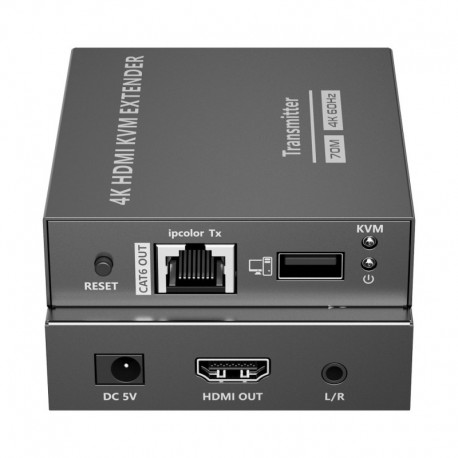 Oem HDMI-EXT-4K60-KVM70 Extensor HDMI com KVM Emissor e receptor - 8435325479309