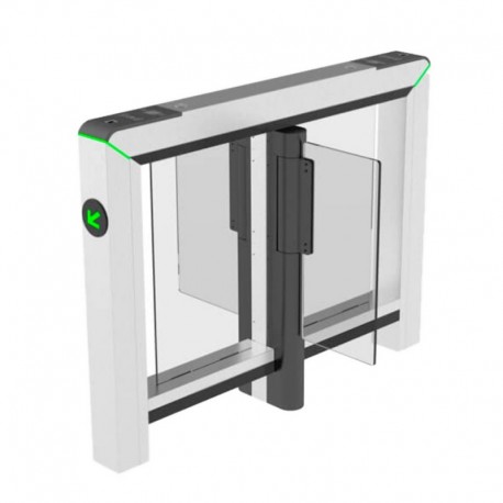 Zkteco ZK-TS-MARS-PRO-S1200 Torno de acceso bidireccional doble Portillo con barrera acrilica plegable - 8435452818545