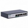 Oem SW0604POE-800M-60W Switch PoE 4 portas PoE+ FE + 2 GE Uplink - 8435325480176