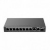 Reyee RG-ES210GS-P Reyee Manageable Cloud PoE Switch 8 Portas PoE + 2 Uplink RJ45 + 1 SFP Combo - 6971693275829