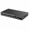 Reyee RG-ES210GS-P Reyee Manageable Cloud PoE Switch 8 Portas PoE + 2 Uplink RJ45 + 1 SFP Combo - 6971693275829