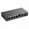 Reyee RG-ES206GS-P Reyee Switch PoE Cloud 4 Portas PoE + 2 Rj45 + 1 Portas SFP Combo - 6971693275812