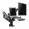 Suporte para Portátil e monitor/TV Instalação em mesa TVM-1732DESK-FLEX-PCDUAL