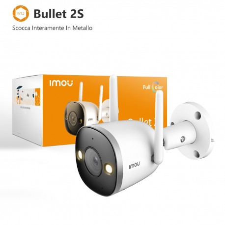 Imou IPC-F26FP-IMOU Camara Wifi Imou 2 Megapixel Color Night Vision / Flash disuasorio - 6939554945694