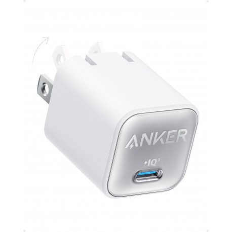 Carregador USB Anker ANK-511-WCHARGER-30W1C-W - 0194644103538